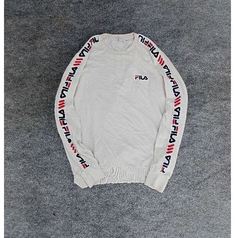 Crewneck Fila taped