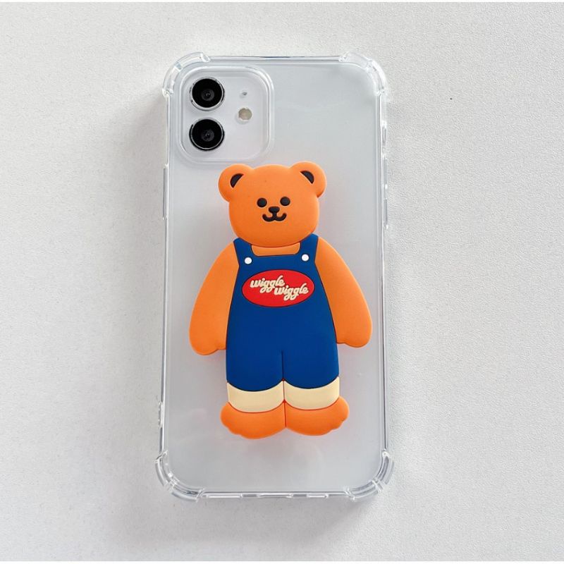 POP SOCKET BEAR BIG WIGGLE WIGGLE BERUANG GRIPTOK SAMAAN KAI EXO JENNIE BLACKPINK GRIPTOK