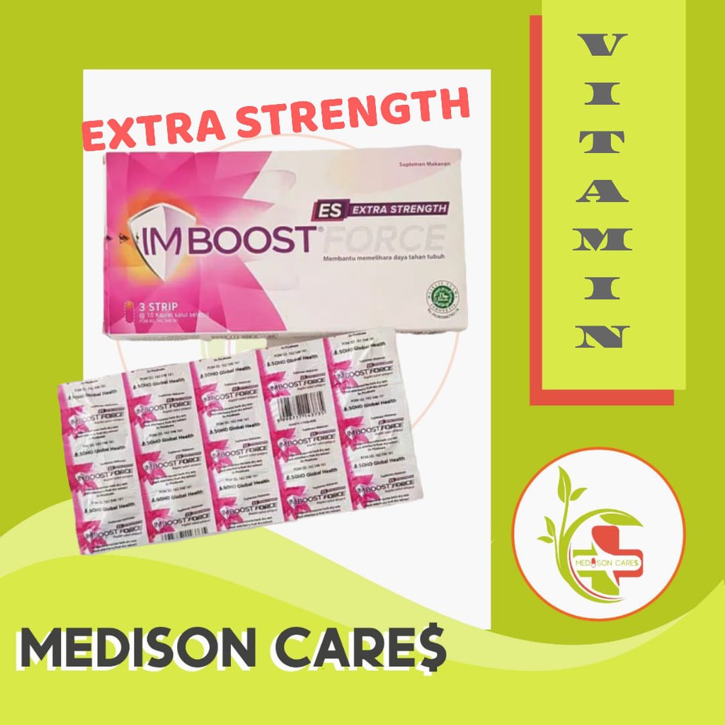 Imboost force extra strength es | per BOX isi 30 |  original vitamin