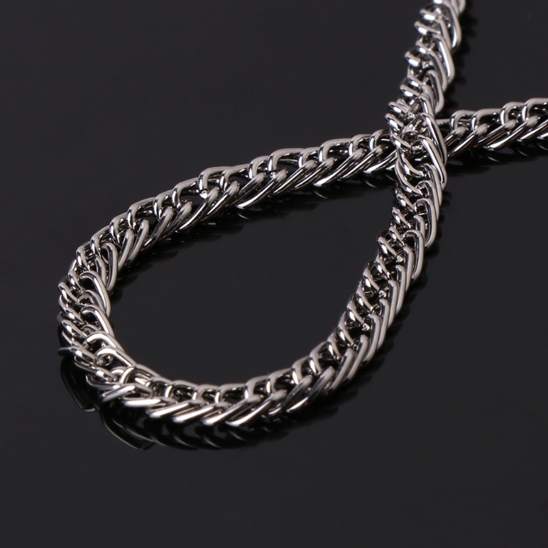 Siy 2 Pcs Kalung Rantai Dasi Kupukupu Bahan Alloy Warna Emassilver Untuk Pria