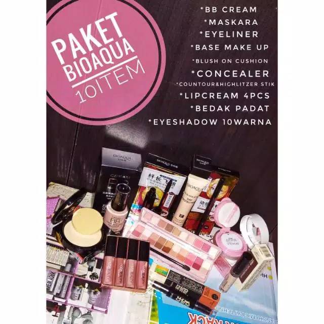 Paket kosmetik seserahan Original lengkap 10 produk , kosmetik murah , kosmetik seserahan