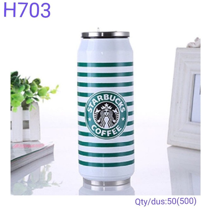 [ Starbucks ] Stainless Steel-Botol Minum starbucks Termos Tumbler