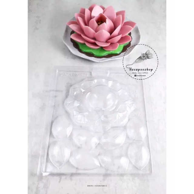 Cetakan Puding Teratai / Cetakan Puding Lotus / Cetakan Puding Plastik