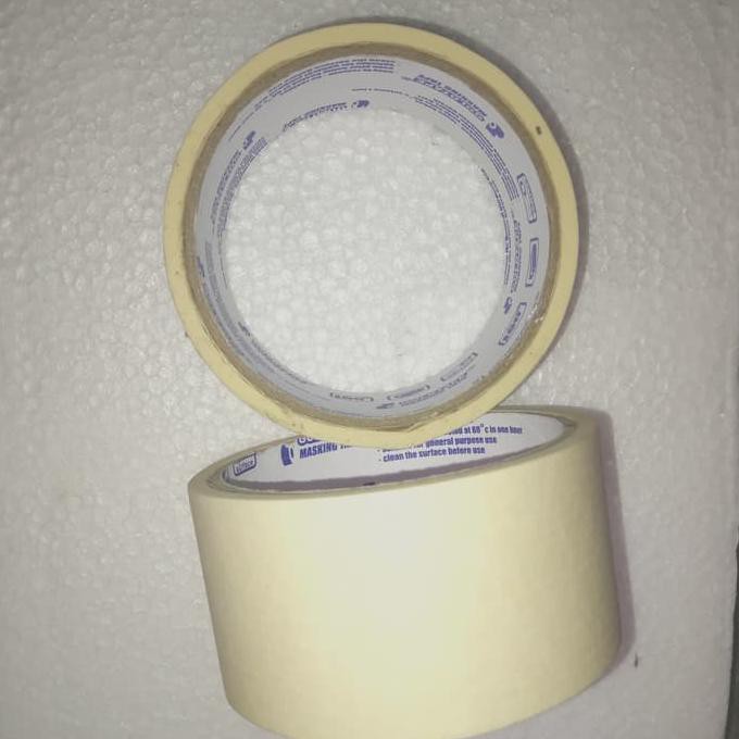 

Discount Lakban Kertas 2 Inch 48Mm Masking Tape Isolasi Solasi Segera Beli