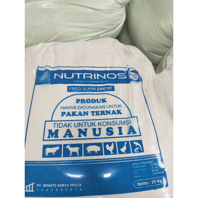 Nutrinos Lactomax | Susu khusus Hewan Ternak | Susu skim penggemuk badan hewan ternak | 25 kg