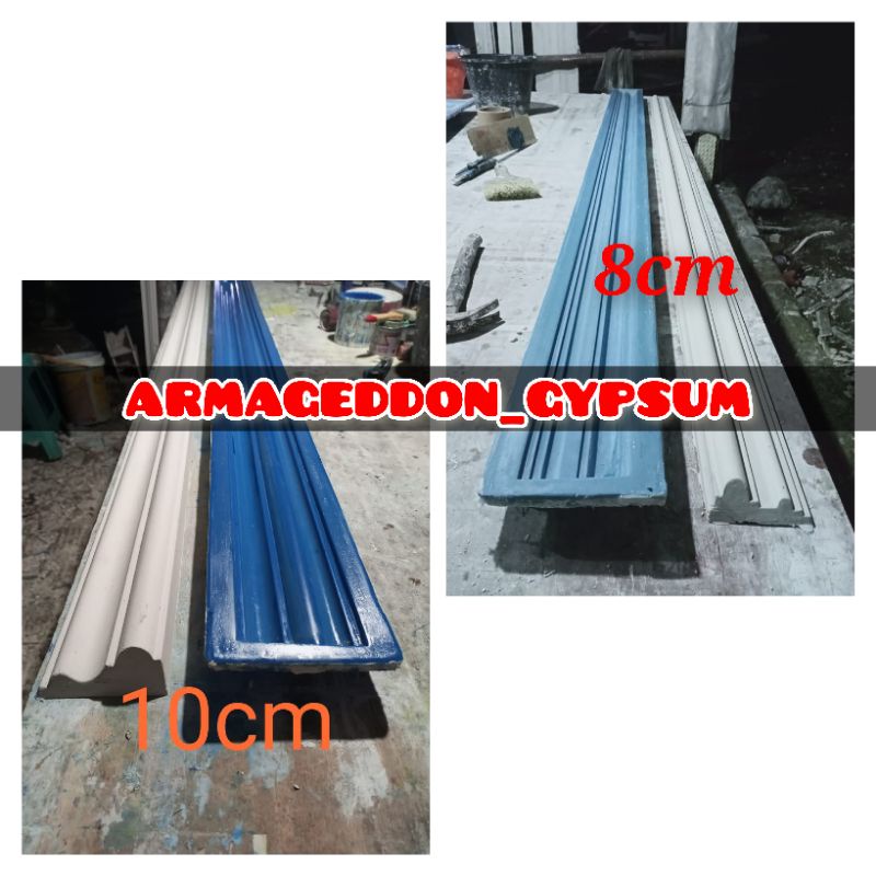 Cetakan Lis biding gypsum