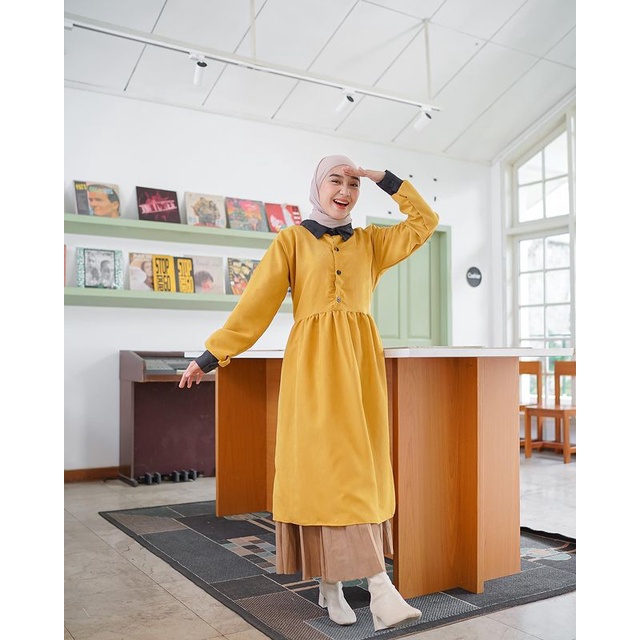 HYUNA TUNIK - KOREAN STYLE - TUNIK KOREA - ATASAN WANITA