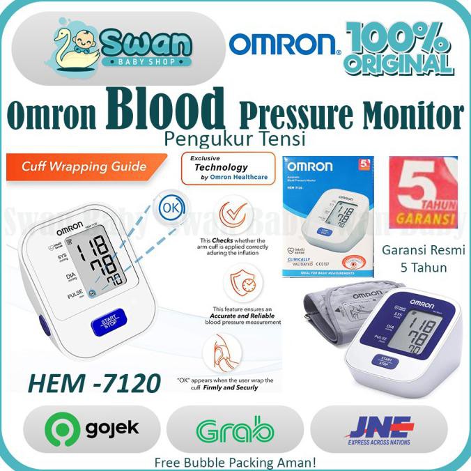 Omron Hem 7120 / Alat Tensi Darah Digital / Tensi Tensimeter Digital Hilowww.Ai