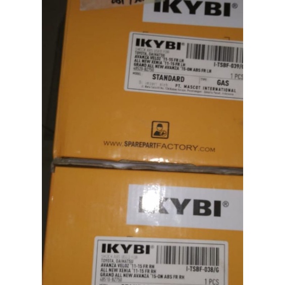 shockbreaker depan veloz avanza shock breker breaker absorber ikybi