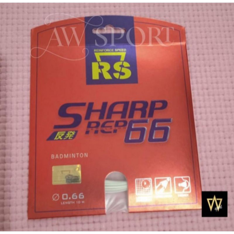 Senar Badminton RS SHARP REP 66 / Senar Raket Bulutangkis