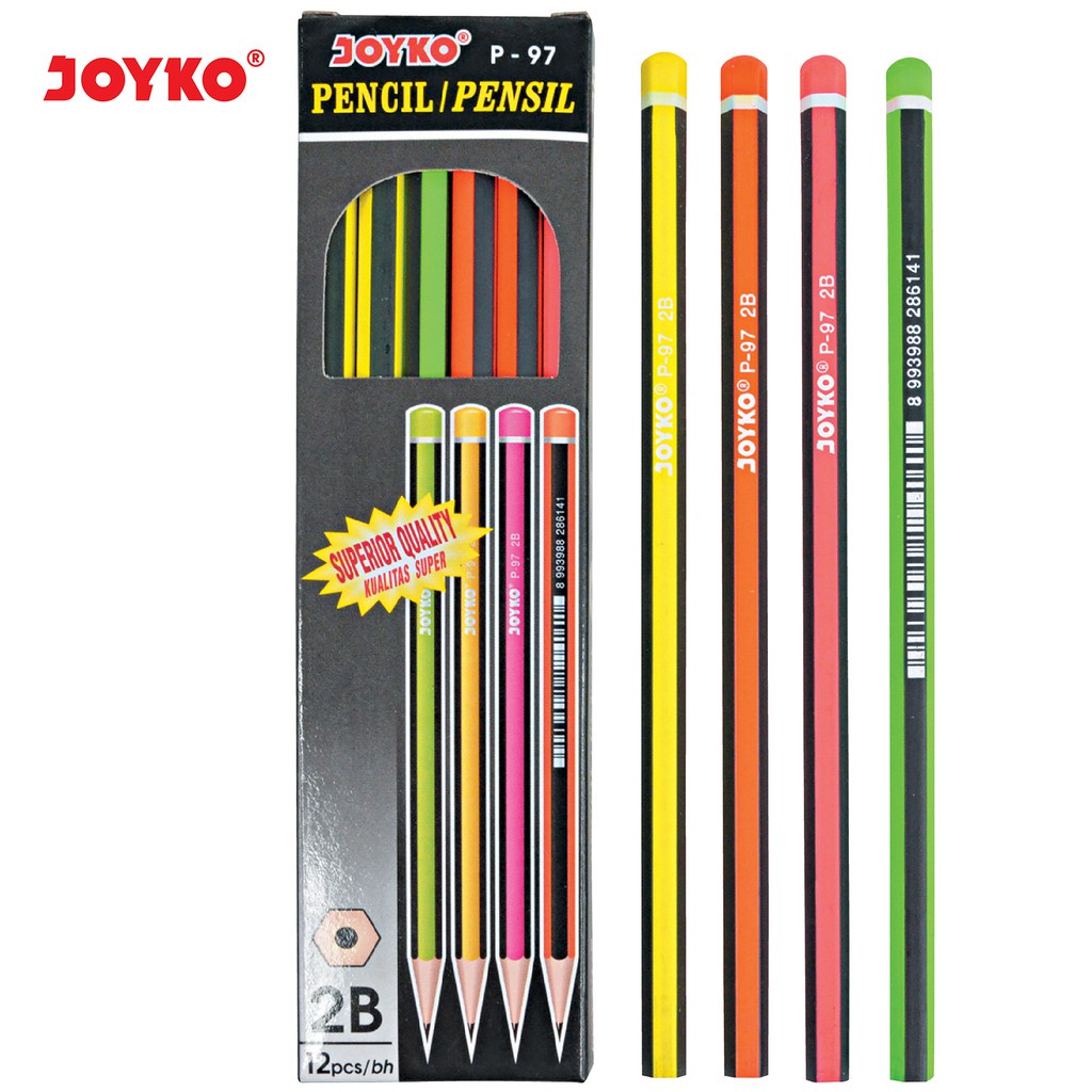 

PENSIL JOYKO P 97/PENSIL 2B ISI 12 PCS