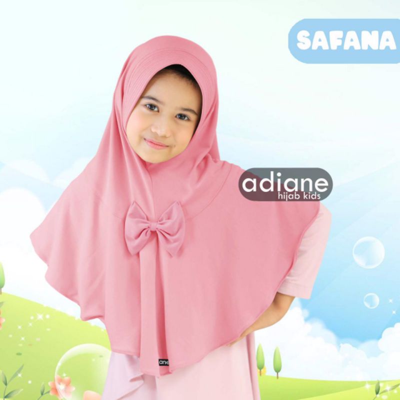 Jilbab anak safana ori adiane / hijab anak bagus lucu murah