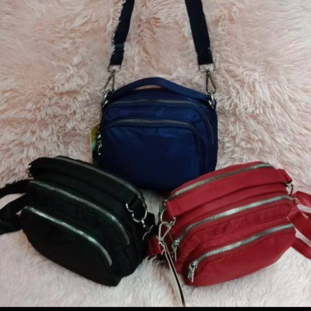 Tas selempang 2 in 1 chibao 3 sleting