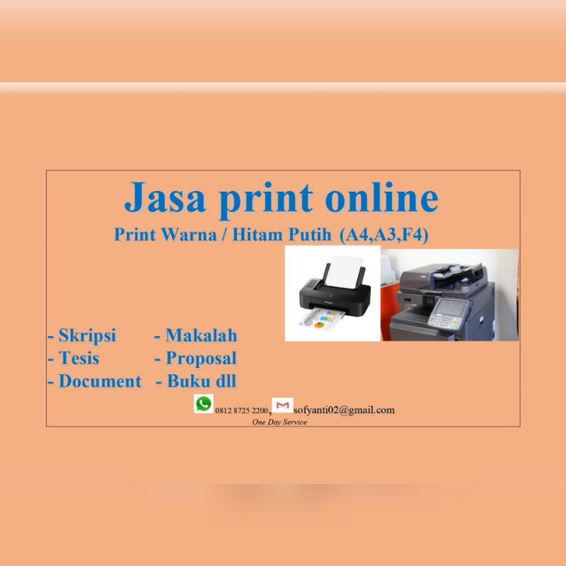 Jasa print , jasa cetak