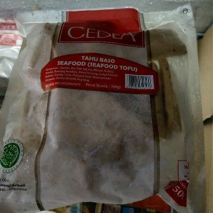 

cedea tahu baso seafood 500gr