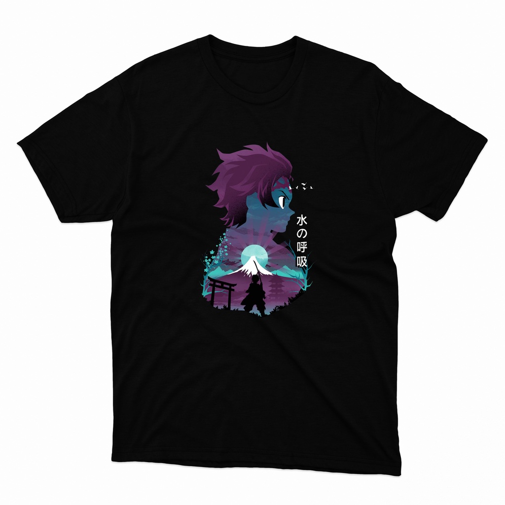 Clothing May - Kaos Anime Series Demon Slayer Hits Karakter Kaos Anak Koas Dewasa Anak Karater Distro Kekinin T Shirt Tshirt T-Shirt Premium Murah