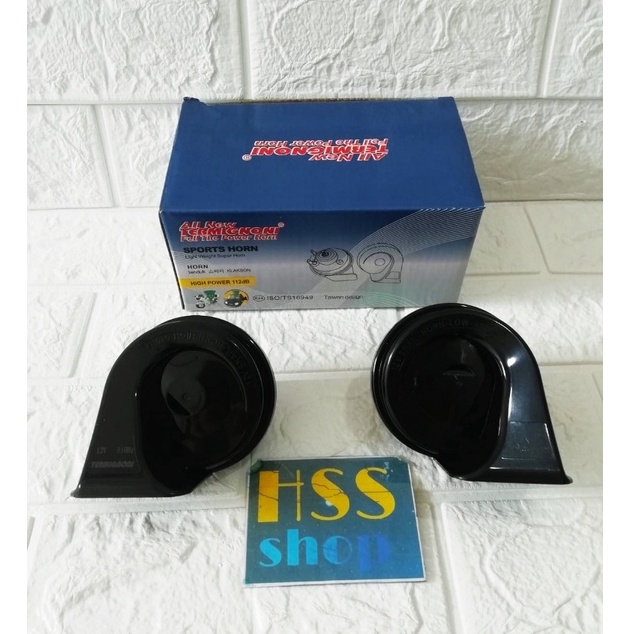 Klakson Keong Double, WaterProof 12 Volt = Mobil & Motor.