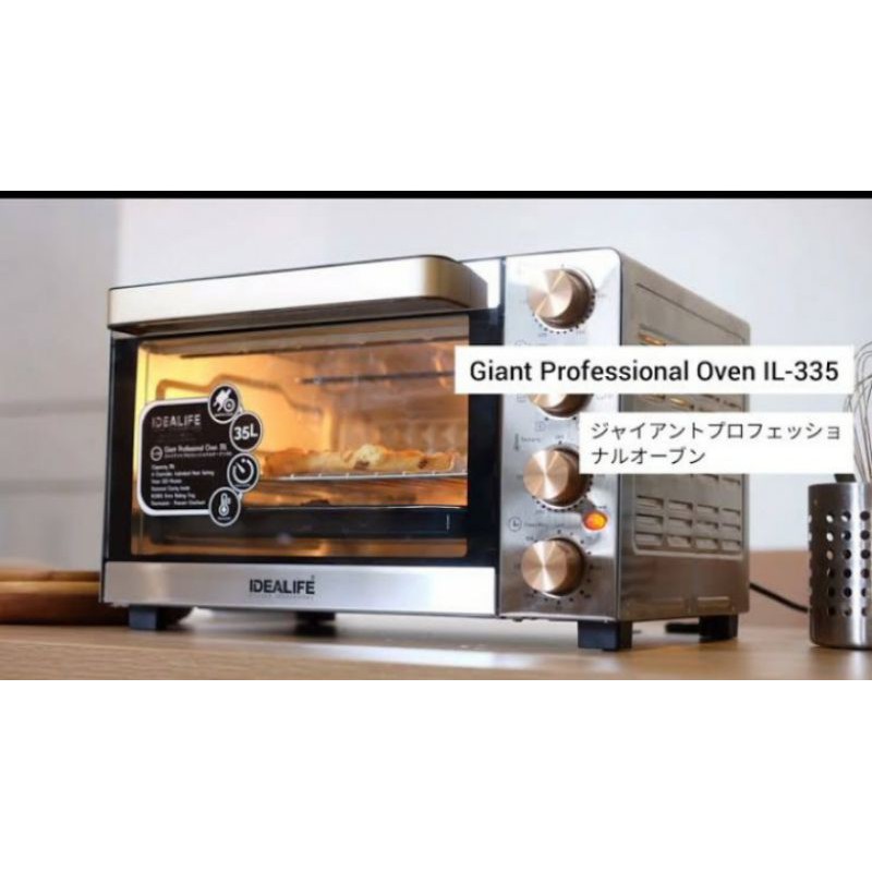Oven Elektrik Idealife 35 Liter