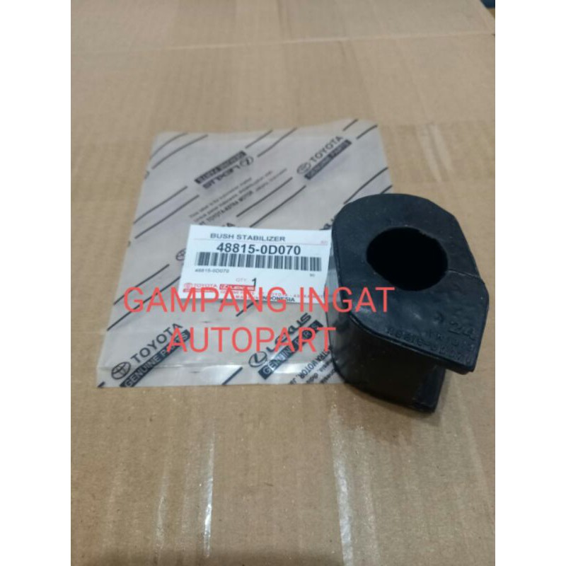 Karet Stabil Depan Bush Stabilizer Toyota Yaris New Vios ORIGINAL