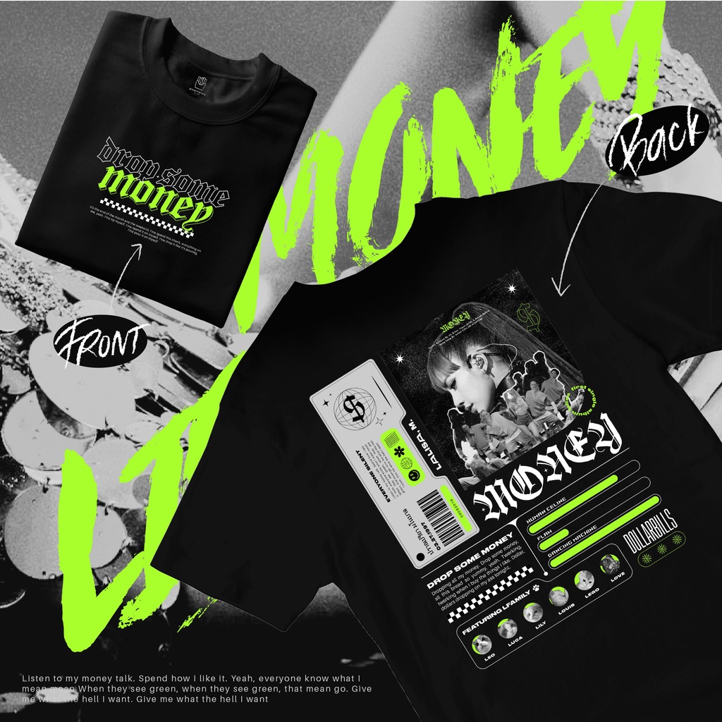 BLACKPINK SOLO COLLECTION ( JISOO - JENNIE - ROSE - LISA ) TEE / TSHIRT / HOODIE / CREWNECK