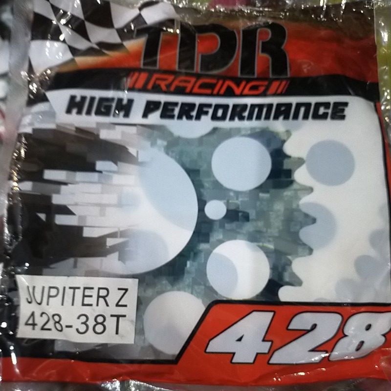 SSS RXZ GER 428 GEAR BELAKANG PNP RXZ RX KING JUPITER VEGA CRIPTON FIZR RX SPECIAL Z125 TIARA ALFA mx135-TDR 428 x 38