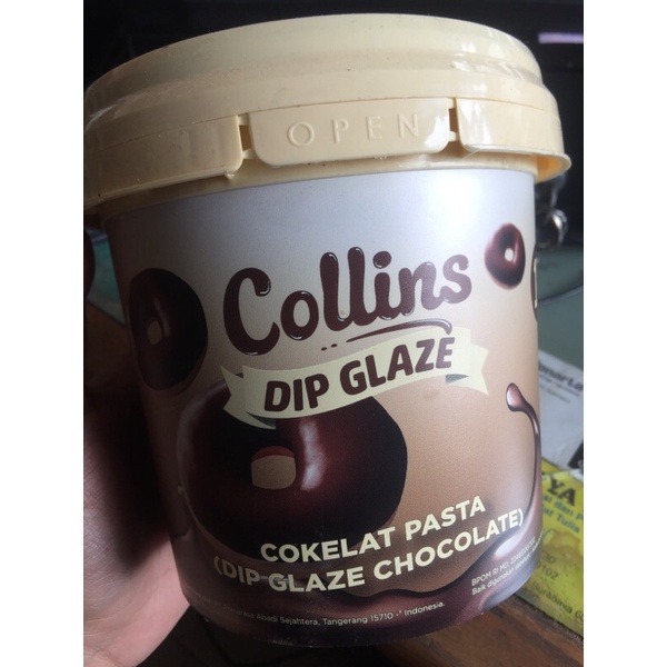 

COLLINS DIP GLAZE COKLAT 1KG