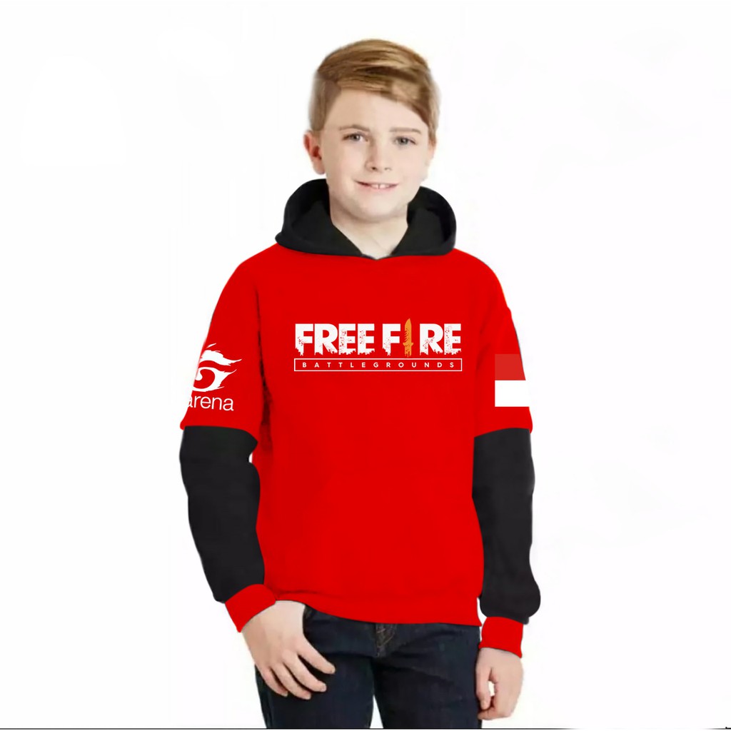 SWEATER FF KIDS/FIRE KIDS/FREE KIDS/SWEATER ANAK KEKINIAN