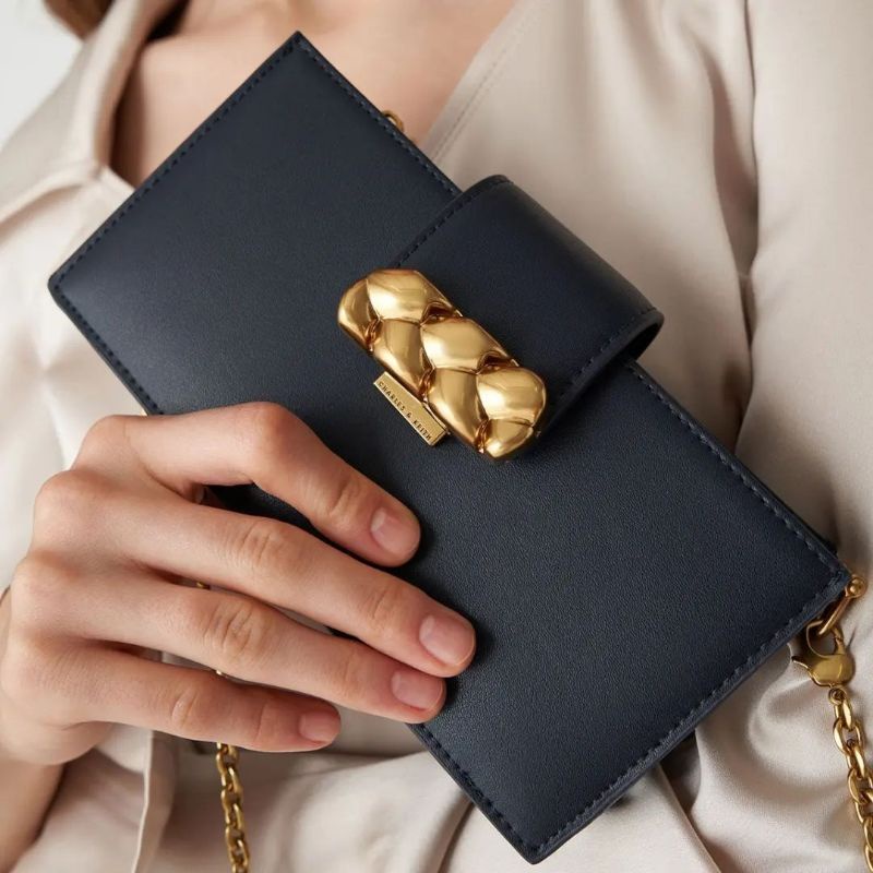 CK Abby Embellished Phone Pouch