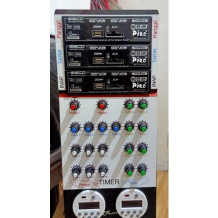 ampli walet rakitan/cd room walet  /mesin walet  12chanel 3player piro/kiya 2timer  By Sk Jaya Walet