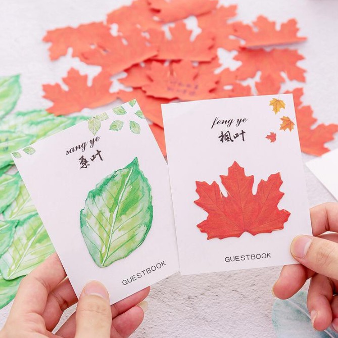 NOTES  DAUN LEAF SCRAPBOOK PLANNER DIARY JOURNAL PEMBATAS BUKU