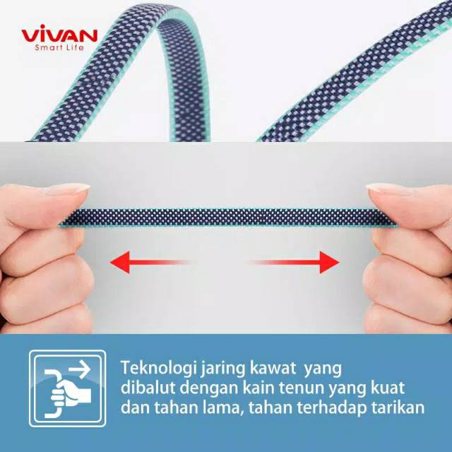 Vivan BTK-M Data Cable Micro USB 100cm