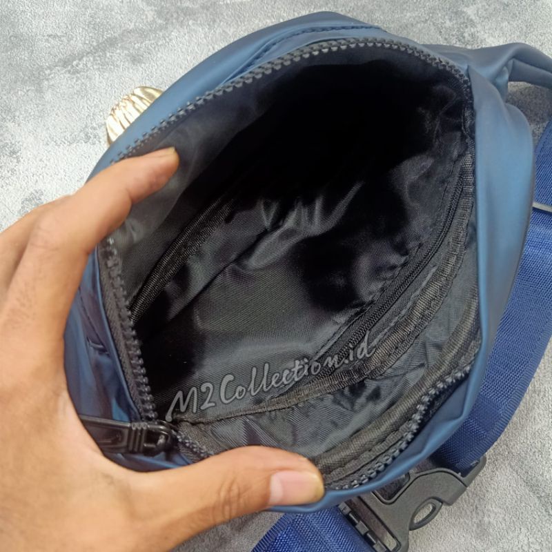 waistbag Versace parasut Waterproof / Belt Bag tas pinggang parasut Premium impor