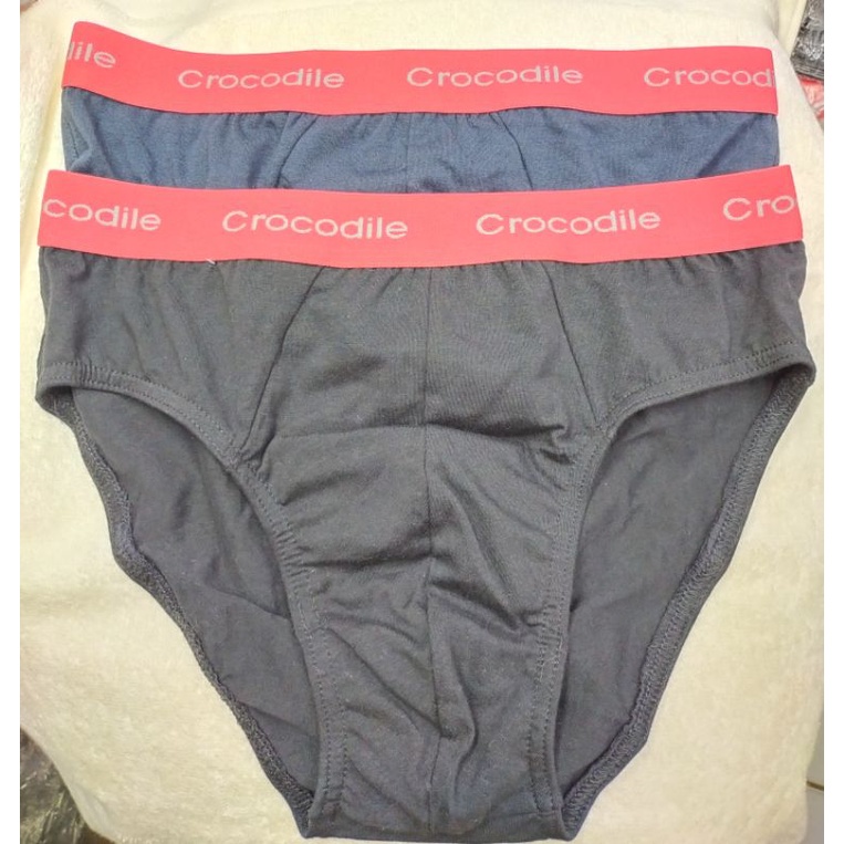 1 kotak isi 2pcs celana merk crocodile dus merah