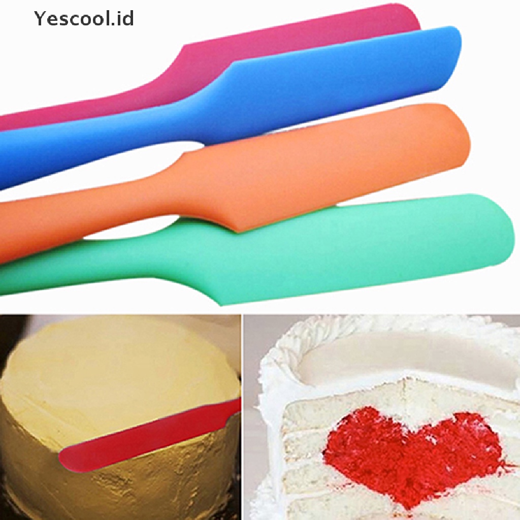 1 Pc Spatula Bahan Silikon Anti Lengket Untuk Alat Dapur