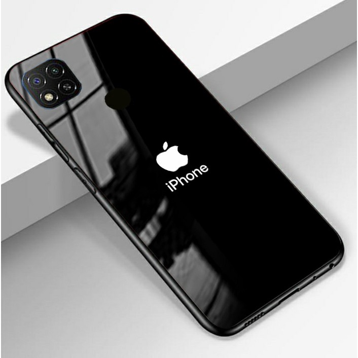 [M76] Case Kilau Xiaomi Redmi 9c - Kesing handphone Xiaomi redmi 9c - Case Glossy redmi 9c Apple