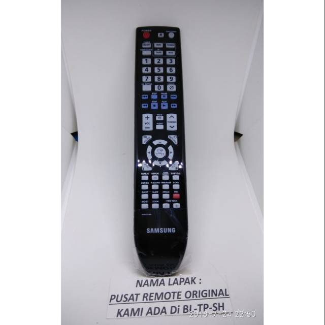REMOTE REMOT DVD HOME THEATER SAMSUNG AH59-0214P ORIGINAL ASLI