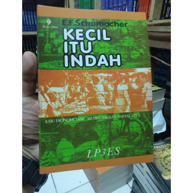 Buku KECIL ITU INDAH Ilmu Ekonomi Yang Mementingkan Rakyat Kecil - E.F. Schumacher