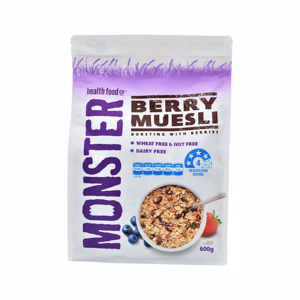 Monster High Berry Muesli 600 gr