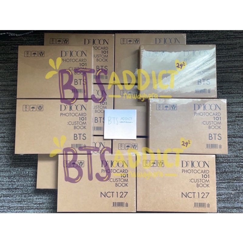 dicon 101 BTS dan NCT Fullset