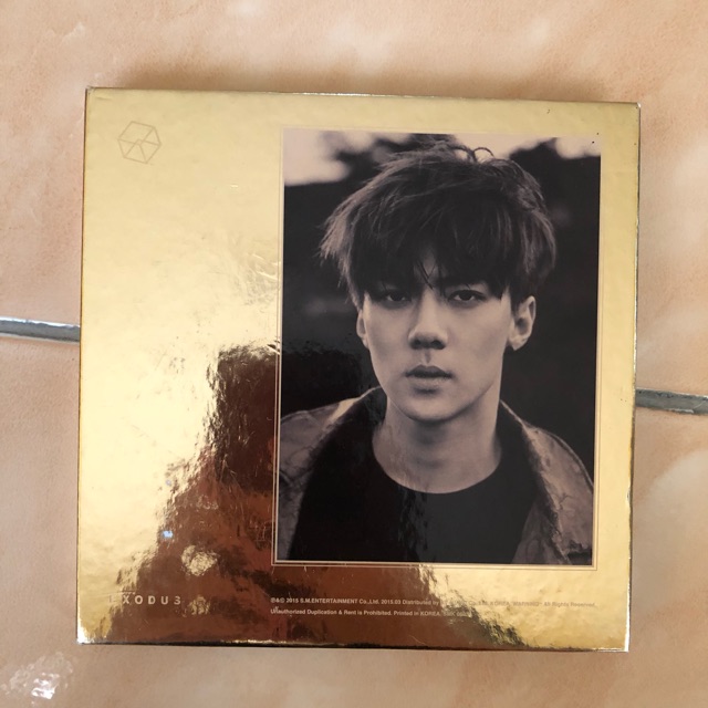 EXO EXODUS ALBUM SEHUN COVER
