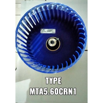 Cross Fan Blower Kipas Indoor AC Standing Floor Aqua Haier MTA5.60CRN1 Original