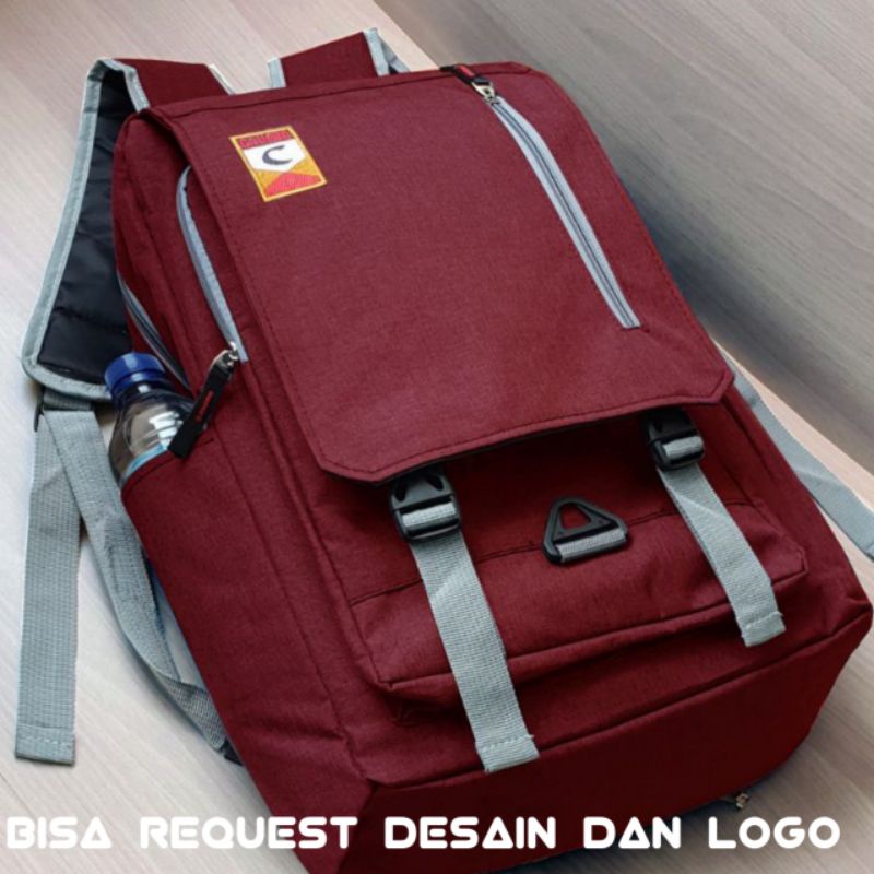 Tas Ransel Model Tas Mini Pendaki Gunung Casualtas ransel wanita pria sekolah laptop perempuan anak 