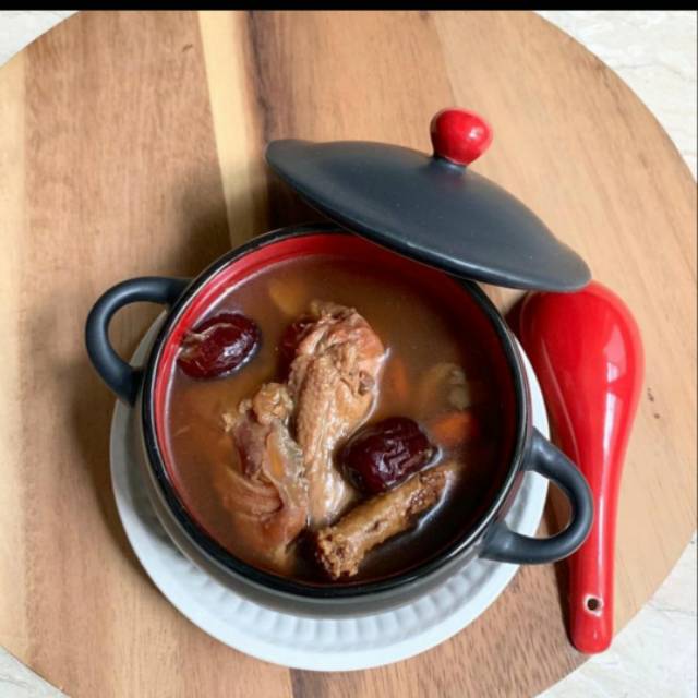 

Soup herbal ayam tim obat utk asi booster by jioemama