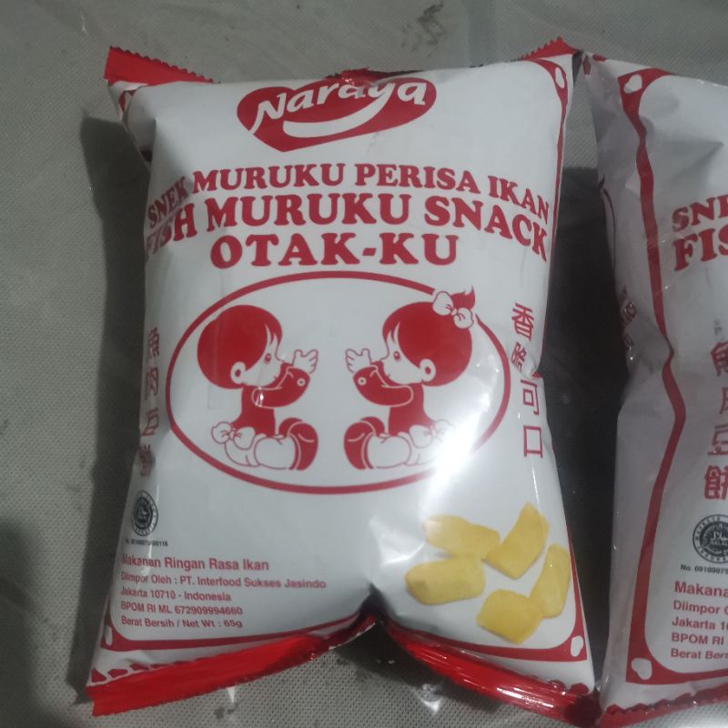 

Naraya 65gr Muruku Ikan Ayam BBQ Snek Kerupuk Kacang Dhal