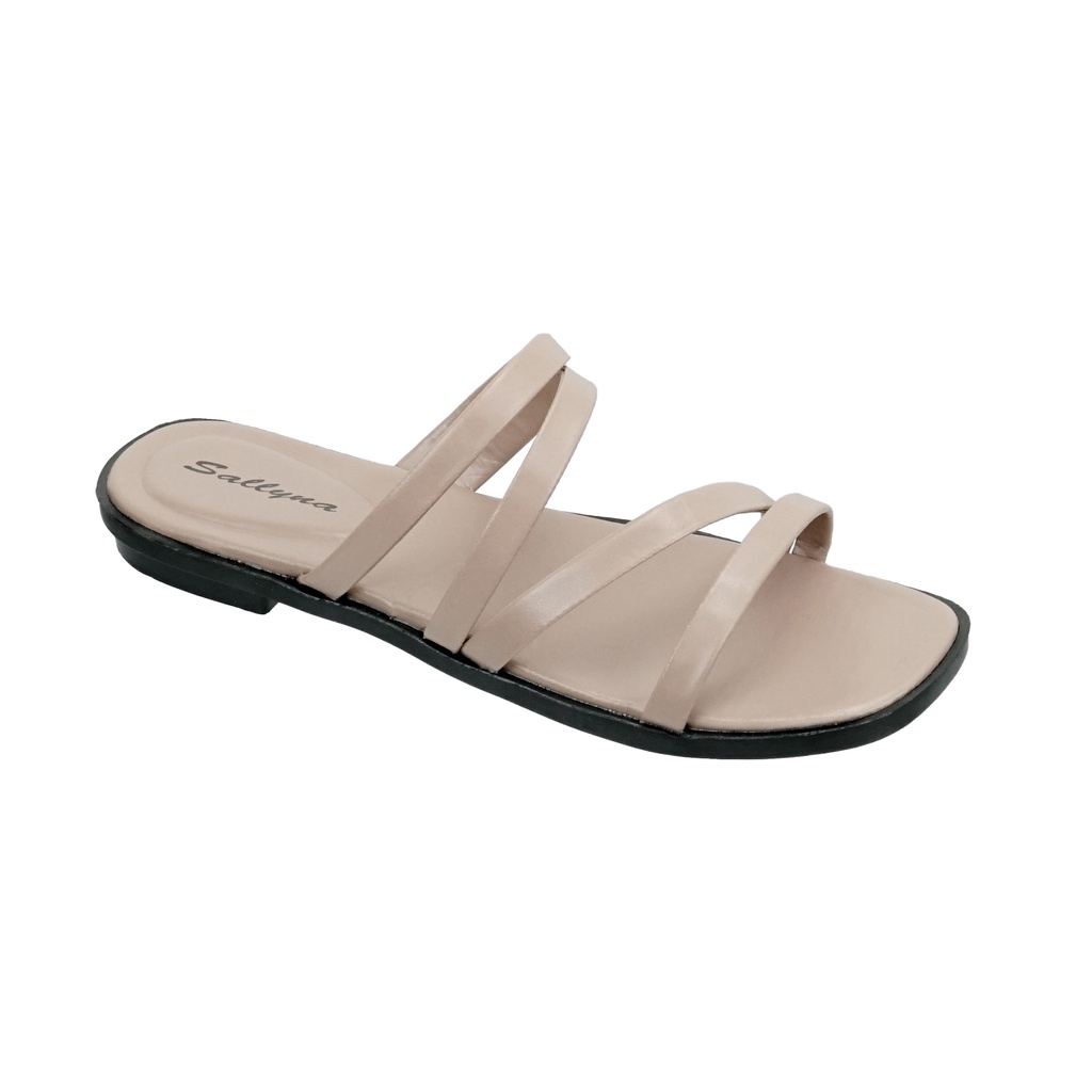 Sandal Tali Flat Wanita - Amira