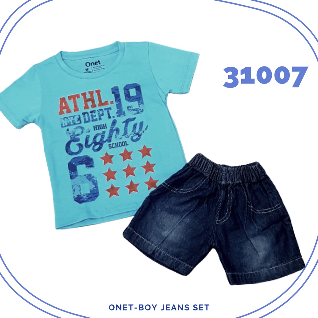 31007 Set Jeans Anak  Laki-laki  1-3 tahun