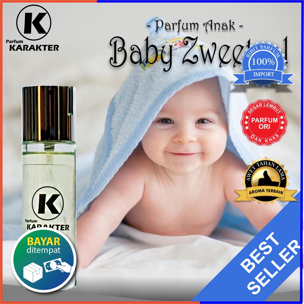 Parfum Aroma Baby Zwitsal  Bibit Parfum Import Wangi &amp; Tahan Lama  Kemasan 30ml