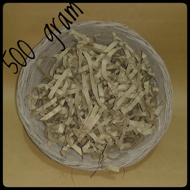 

Shredded Paper / Kertas Cacah / Kertas Serut Samson 80 Gsm Isi 500 Gram