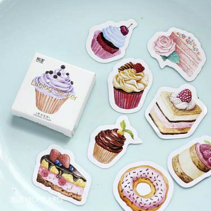 

sticker foodmini stiker cake super mini stiker jurnal