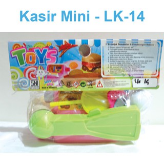  BISA COD PROMO LK14 MAINAN  ANAK CEWEK MESIN KASIR  MINI 